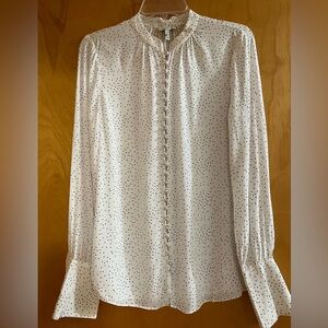 Joie Tariana Blouse Heart Print Size Extra Small